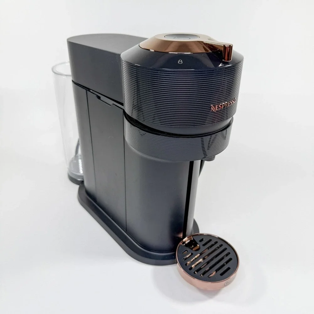 Nespresso Vertuo Next ENV120B Coffee Espresso Maker Black/Gold w Box Part Tested